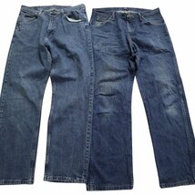 古着卸 まとめ売り Wrangler ラングラー パンツ 8枚セット (メンズ W34 /W33 /W32 ) ブルーデニム MR9388 1円スタート_画像5