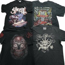 古着卸 まとめ売り スカル 髑髏 半袖Tシャツ 16枚セット (メンズ M ) スカル ドクロ 丸首 MR9223 1円スタート_画像5