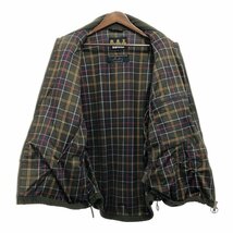 Barbour バブアー DUN MOOR フリース ジャケット アウター アウトドア カジュアル グリーン (メンズ XL) 中古 古着 P9790_画像3