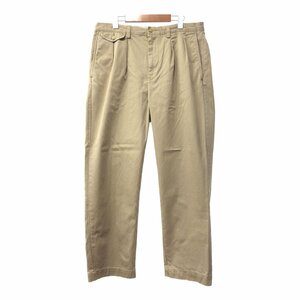 Polo by Ralph Lauren ポロ ラルフローレン THE WHITMAN CHINO チノ パンツ ポロチノ ベージュ (メンズ 32/32) 中古 古着 Q1184