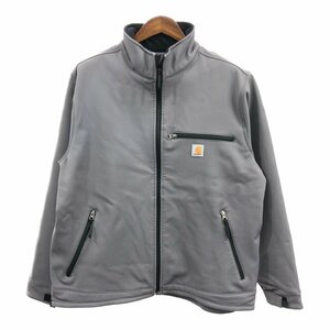 Carhartt カーハート ソフトシェルジャケット 大きいサイズ グレー (メンズ Ｌ相当) 中古 古着 Q1250