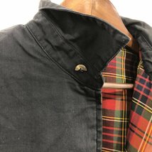 Polo by Ralph Lauren ポロ ラルフローレン ワンポイントロゴ スイングトップ ジャケット アメカジ ネイビー (メンズ L) 中古 古着 Q0716_画像4