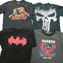 古着卸 まとめ売り マーベル DCコミック 半袖Tシャツ 16枚セット (メンズ M /L ) スーパーマン アベンジャーズ TS9 MR7506 1円スタート_画像3