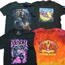 古着卸 まとめ売り マーベル DCコミック 半袖Tシャツ 16枚セット (メンズ M /L ) スーパーマン アベンジャーズ TS9 MR7506 1円スタート_画像2