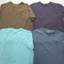 ◎ラルフローレン 半袖Tシャツ set カラー系 ロゴ 他 (メンズ2XL/XL) 16枚セット まとめ売り 古着卸 1円スタート ST32 MP9789_画像5