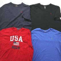 ◎ラルフローレン 半袖Tシャツ set カラー系 ロゴ 他 (メンズ2XL/XL) 16枚セット まとめ売り 古着卸 1円スタート ST32 MP9789_画像2