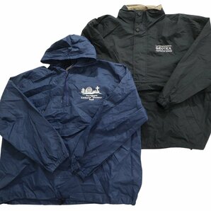 古着卸 まとめ売り アノラックパーカー ジャケット 6枚セット (メンズ XL /2XL ) トミー シンプル カラー系 MS0479の画像5