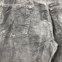 Levi's リーバイス 505 コーデュロイパンツ アメカジ グレー (メンズ W34L32) 中古 古着 Q1755_画像7