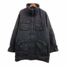 90年代 TOMMY HILFIGER トミーヒルフィガー アーバンサバイバルパーカー ジャケット 大きいサイズ ブラック (メンズ XXL) 中古 古着 Q1850_画像1