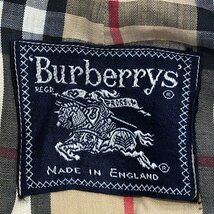 90年代 イングランド製 Burberrys バーバリーズ ステンカラー コート アウター ベージュ (レディース XL相当) 中古 古着 p5516_画像6