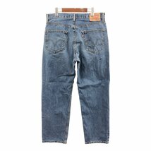 Levi's リーバイス 550 リラックスフィット デニムパンツ アメカジ ブルー (メンズ W34 L30) 中古 古着 Q2019_画像2