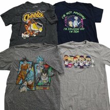 古着卸 まとめ キャラクター 半袖Tシャツ 16枚 (メンズ M /Ｌ ) ディズニー スヌーピー トイストーリー ドラゴンボール ジャンプ MS0621_画像4