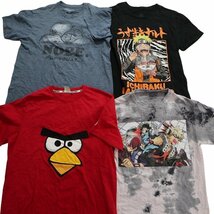 古着卸 まとめ キャラクター 半袖Tシャツ 16枚 (メンズ M /Ｌ ) ディズニー スヌーピー トイストーリー ドラゴンボール ジャンプ MS0621_画像2