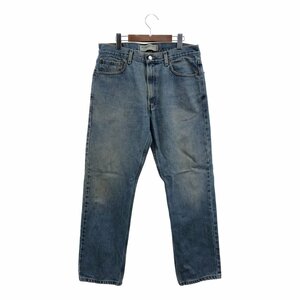 Levi's リーバイス 505 デニムパンツ アメカジ ブルー (メンズ W34 L30) 中古 古着 Q2106