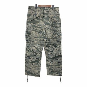 2000年代～ 米軍実物 U.S.ARMY APECS GORE-TEX ゴアテックスパンツ ミリタリー ABUカモ (メンズ MEDIUM-SHORT) 中古 古着 Q2242