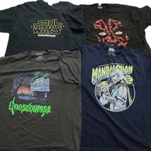 古着卸 まとめマーベル DCコミック キャラクター 映画 半袖Tシャツ 16枚 (メンズ 2XL /3XL ) スターウォーズ ジュラシックパーク MS1010_画像5