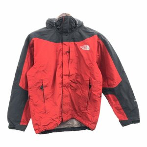 THE NORTH FACE ノースフェイス HYVENT マウンテンパーカー アウトドア 防水 レッド (メンズ S) 中古 古着 Q2303