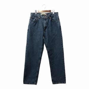 Levi's リーバイス 550 リラックスフィット デニムパンツ アメカジ ブルー (メンズ W34 L32) 中古 古着 Q2273