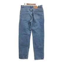 90年代 USA製 Levi's リーバイス 550 デニムパンツ アメカジ ブルー (メンズ W36 L34) 中古 古着 Q2457_画像2