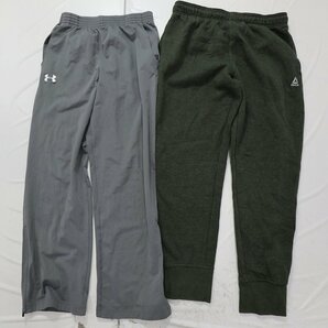 ◎スポーツブランドMIX ジャージパンツ set リーボック 他 (メンズL/M) 8枚セット まとめ売り 古着卸 1円スタート 最落なし MP3520の画像4