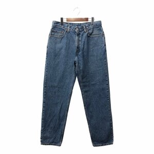 Levi's リーバイス 550 リラックスフィット デニムパンツ アメカジ ブルー (メンズ W34 L32) 中古 古着 Q2632