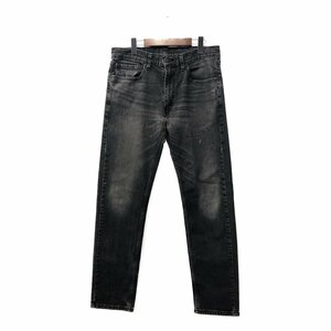 Levi's リーバイス 505 デニムパンツ アメカジ ブラック (メンズ W34 L32) 中古 古着 Q2622