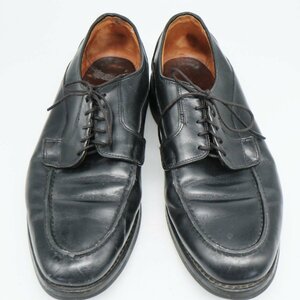 SALE/// Allen Edmonds 外羽根式 Uチップ 本革 レザー 革靴 レザーシューズ 通勤 ブラック ( メンズ 8.5 ≒ 26.5cm ) KA0126