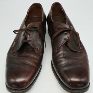 SALE/// 80-90年代 FLORSHEIM 外羽根式 プレーントゥ 本革 革靴 シューズ ダークブラウン ( メンズ 10.5 ≒ 28.5cm ) KA0123