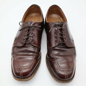 SALE/// USA製 JOHNSTON&MURPHY 外羽根式 Uチップ 本革 レザー 革靴 レザーシューズ ( メンズ 8 1/2 D ≒ 26.5cm ) KA0057