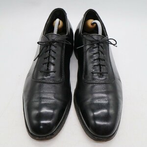 SALE/// 内羽根式 プレーントゥ 本革 レザー 革靴 レザーシューズ フォーマル 通勤 ブラック ( メンズ 27cm相当 ) KA0454
