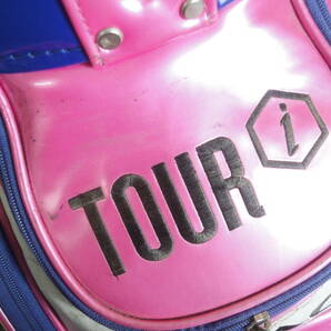 ★希少★Callaway LEGACY★TOUR i★キャディバッグ★ホワイト×ピンク★上田桃子プロツアーモデル★キャロウェイ★レガシー★ゴルフバッグの画像9