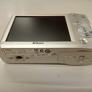 ★即決！通電のみ確認済★Nikon/ニコン★コンパクトデジタルカメラ/デジカメ★COOLPIX L16★シルバー★電池式★の画像4