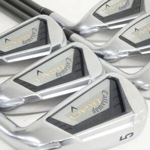 ★即決★Callaway LEGACY FORGED★メンズアイアンセット6本組★#5-#9,PW★純正カーボン★R★キャロウェイ★レガシー★ゴルフクラブ★の画像1