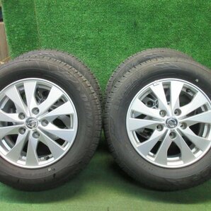 日産 純正 15インチ 15x5.5J PCD114.3 +45 5H 195/65R15 4本 セレナ 等  2023.12.2.O.3-A70の画像1