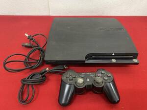 M-5834 【同梱不可】980円～ 現状品　Play Station 3　プレステ3　本体　ブラック　CECH-2000A　コントローラー・コードセット　通電可　