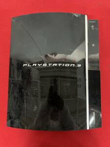 M-5755 ① 【同梱不可】980円～ 現状品　SONY PlayStation3　プレステ3　CECHL00　本体　ブラック　ゲーム機　通電確認済み