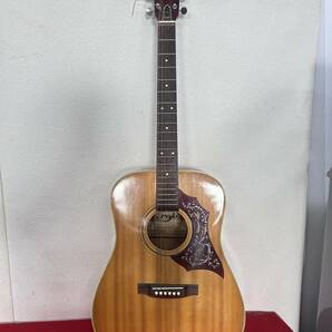 M-5904 【同梱不可】980円～ 現状品 ZEN-ON folk guitar roje 170 アコースティックギター ギター 弦楽器 楽器 ケース付き の画像2