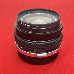 M-5914 【同梱不可】980円～ 現状品 OLYMPUS/オリンパス レンズ 49mm 1:3.5 f=28mm カメラ用品の画像2