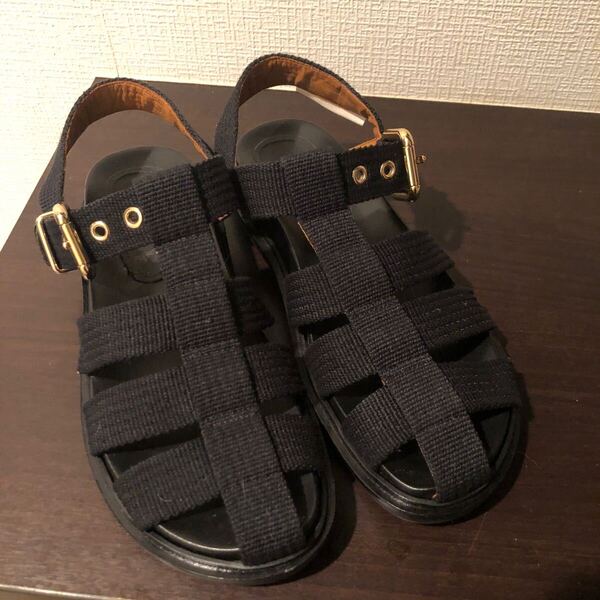 マルニ サンダル 38 24.5 美品 定価70000円