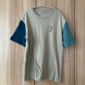 しまむら ディズニー ミッキー 半袖 Tシャツ メンズ