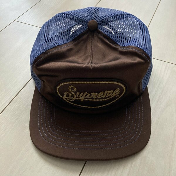 ブラウン Supreme Silk Mesh Back 5-Panel Student apathy katsuya着用