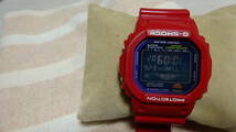 CASIO GWX-5600C 傷だらけ G-SHOCK 電波ソーラー カシオ GWX-5600C-4JF 腕時計_画像6