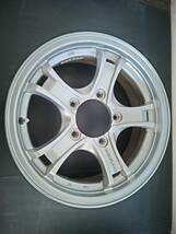 4枚セット　ウェッズ　キーラー　フォース　ジムニー用　16 5.5j 5/139 +22 シルバー　_画像6