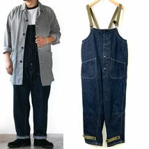 Colimbo コリンボ OLD MIDSHIPMEN'S BIB OVERALL ビオ オーバーオール L デニム DENIM オールインワン つなぎ_画像1