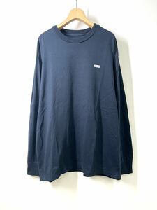 Supreme シュプリーム Small BOXLOGO LS TEE スモール ボッグスロゴ Tシャツ カットソー L 長袖 ロンT ネイビー NVY ロゴ LOGO