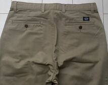 送料無料 未使用 美品 dead stock デッドストック vintageビンテージ DOCKERS ドッカーズ テーパード CHINO チノパン チノ パンツ W33 L30_画像9