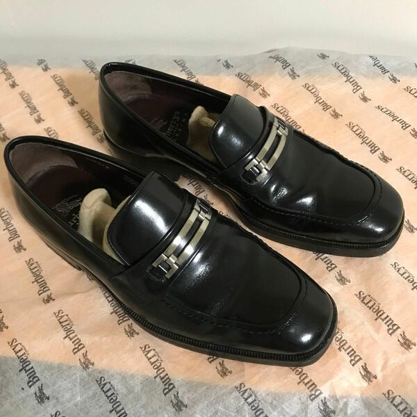 Burberry Classicローファー黒25cm 3E