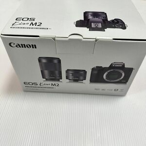 Canon EOS Kiss M2 ダブルズームレンズキット　ホワイト