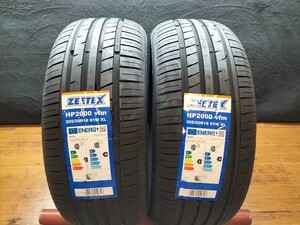 205/50R16 2023年製 ZEETEX HP2000 vfm ラベル付き 未使用品 205 50 16 205/50-16 2本セット