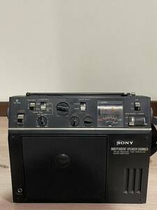 ジャンク　SONY FM/AMラジオ　ギターアンプ ICF-9090　昭和レトロ